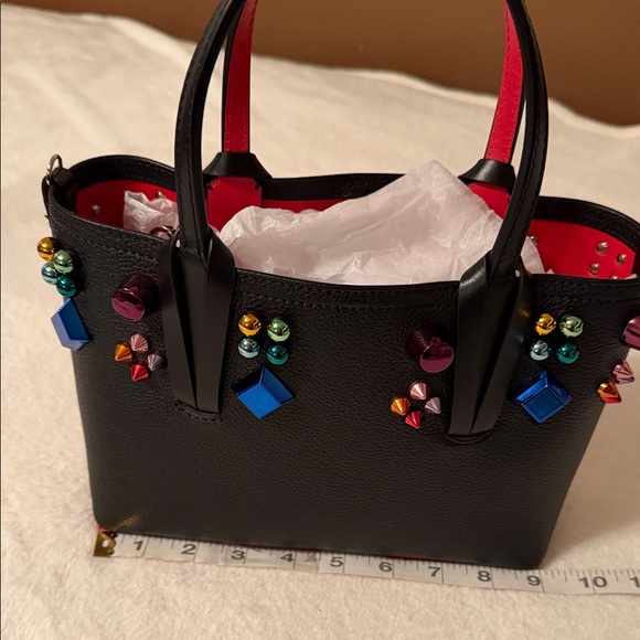 Christian Louboutin Mini Cabata Black Tote - Picture 8 of 15